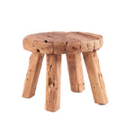 The Marabunta Rustic Side Table - Natural in wood — handmade luxury side table curated by Laiyahome