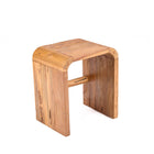 The Arc Side Table - Natural in wood — handmade luxury side table curated by Laiyahome