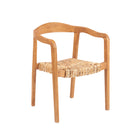 The Suma Dining Chair - Indoor Stackable in wood — handmade luxury dining chair curated by Laiyahome