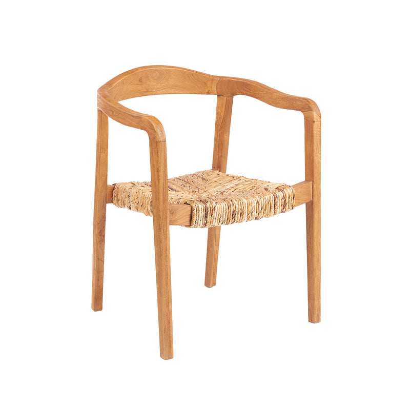 The Suma Dining Chair - Indoor Stackable in wood — handmade luxury dining chair curated by Laiyahome
