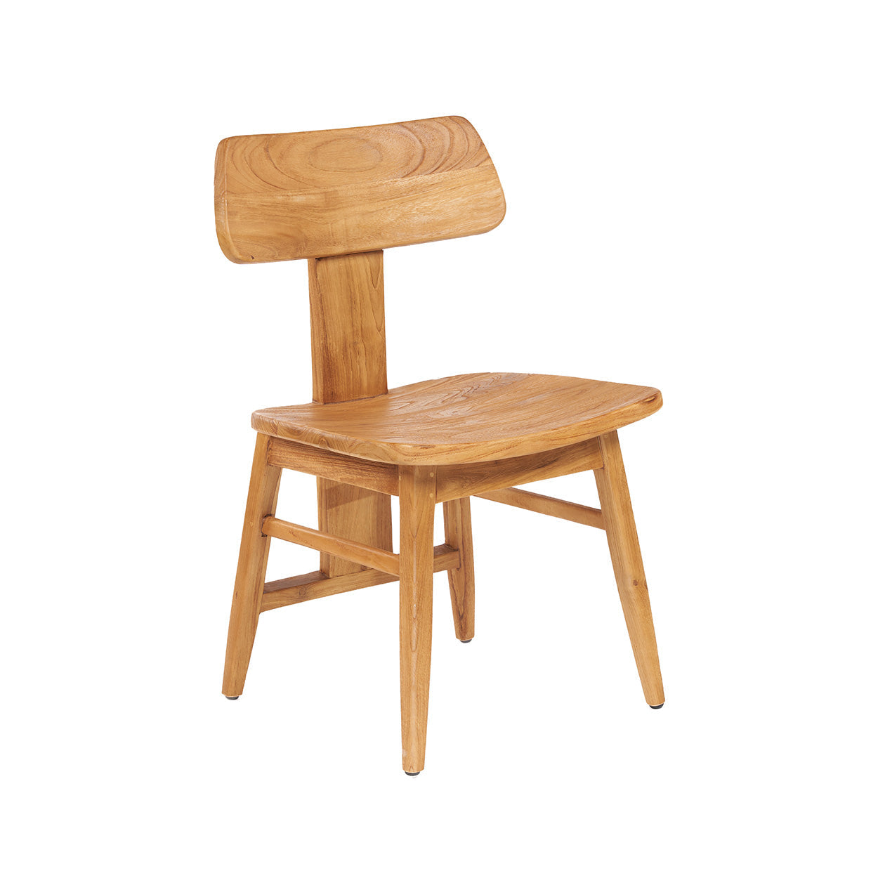 The LovYa Dining Chair - Natural in wood — handmade luxury dining chair curated by Laiyahome