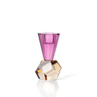 The Amethyst Flame Candle Holder in glass — handmade luxury tea light holder curated by Laiyahome