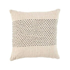 The Misty Cushion Cover - Natural Black in cotton — handmade luxury cushion cover curated by Laiyahome