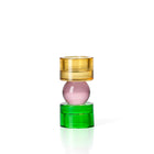 The Solar Jewel Candle Holder - Low in glass — handmade luxury tea light holder curated by Laiyahome