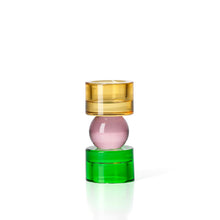 The Solar Jewel Candle Holder - Low in glass — handmade luxury tea light holder curated by Laiyahome