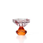 The Sunset Bloom Candle Holder in glass — handmade luxury tea light holder curated by Laiyahome