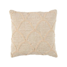 The Sahara Cushion Cover - Natural in cotton — handmade luxury cushion cover curated by Laiyahome