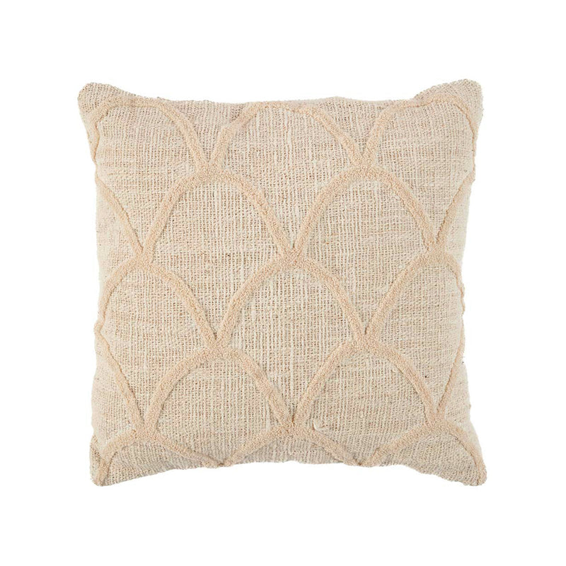 The Sahara Cushion Cover - Natural in cotton — handmade luxury cushion cover curated by Laiyahome