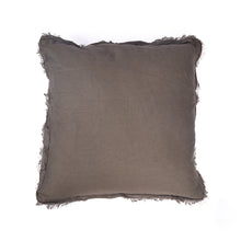 The Smoky Vibe Cushion Cover - Grey in linen — handmade luxury cushion cover curated by Laiyahome