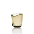 The Nocturne Candle Holder - Charcoal - S – glass tea light holder in charcoal – product view 1