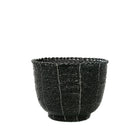 The Beaded Candy Bowl - Black - M in plastic — handmade luxury bowl curated by Laiyahome