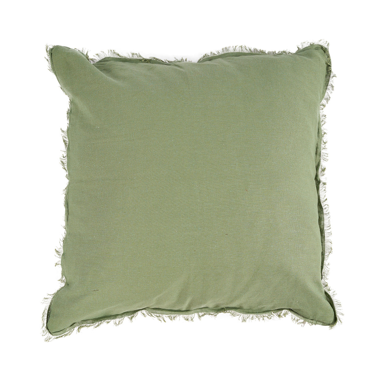 The Minty Fresh Cushion Cover - Green in linen — handmade luxury cushion cover curated by Laiyahome