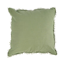 The Minty Fresh Cushion Cover - Green in linen — handmade luxury cushion cover curated by Laiyahome