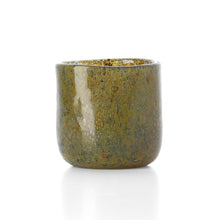 The Forest Candle Holder - Green – glass candle holder in green – product view 1