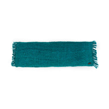 The Oh My Gee Cushion Cover - Aqua - 35x100 in cotton — handmade luxury cushion cover curated by Laiyahome