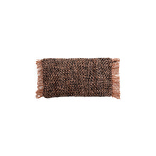 The Oh My Gee Cushion Cover - Black Copper - 30x50 in cotton — handmade luxury cushion cover curated by Laiyahome