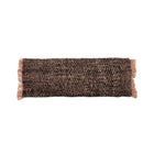 The Oh My Gee Cushion Cover - Black Copper - 35x100 in cotton — handmade luxury cushion cover curated by Laiyahome