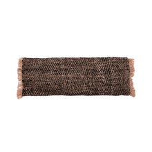 The Oh My Gee Cushion Cover - Black Copper - 35x100 in cotton — handmade luxury cushion cover curated by Laiyahome