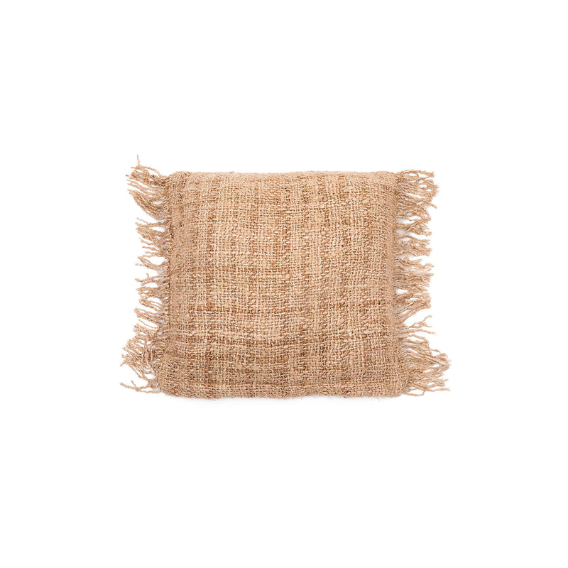 The Oh My Gee Cushion Cover - Beige - 40x40 in cotton — handmade luxury cushion cover curated by Laiyahome