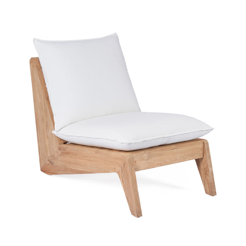 The Lazy One Seater Sofa in wood — handmade luxury sofa curated by Laiyahome