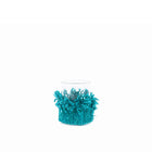 The Oh My Gee Candle Holder - Aqua - M in cotton — handmade luxury tea light holder curated by Laiyahome
