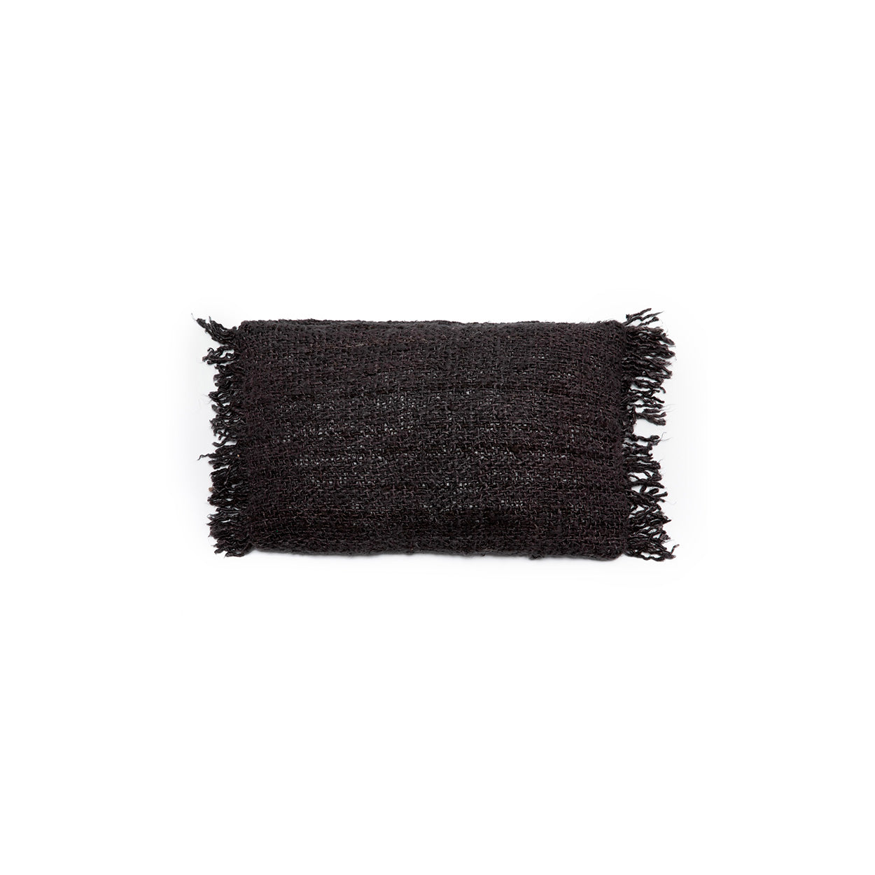 The Oh My Gee Cushion Cover - Black Navy - 30x50 in cotton — handmade luxury cushion cover curated by Laiyahome