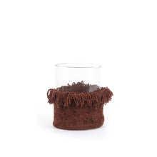 The Oh My Gee Candle Holder - Burgundy Velvet - L in velvet — handmade luxury tea light holder curated by Laiyahome