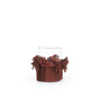 The Oh My Gee Candle Holder - Burgundy Velvet - M in velvet — handmade luxury tea light holder curated by Laiyahome