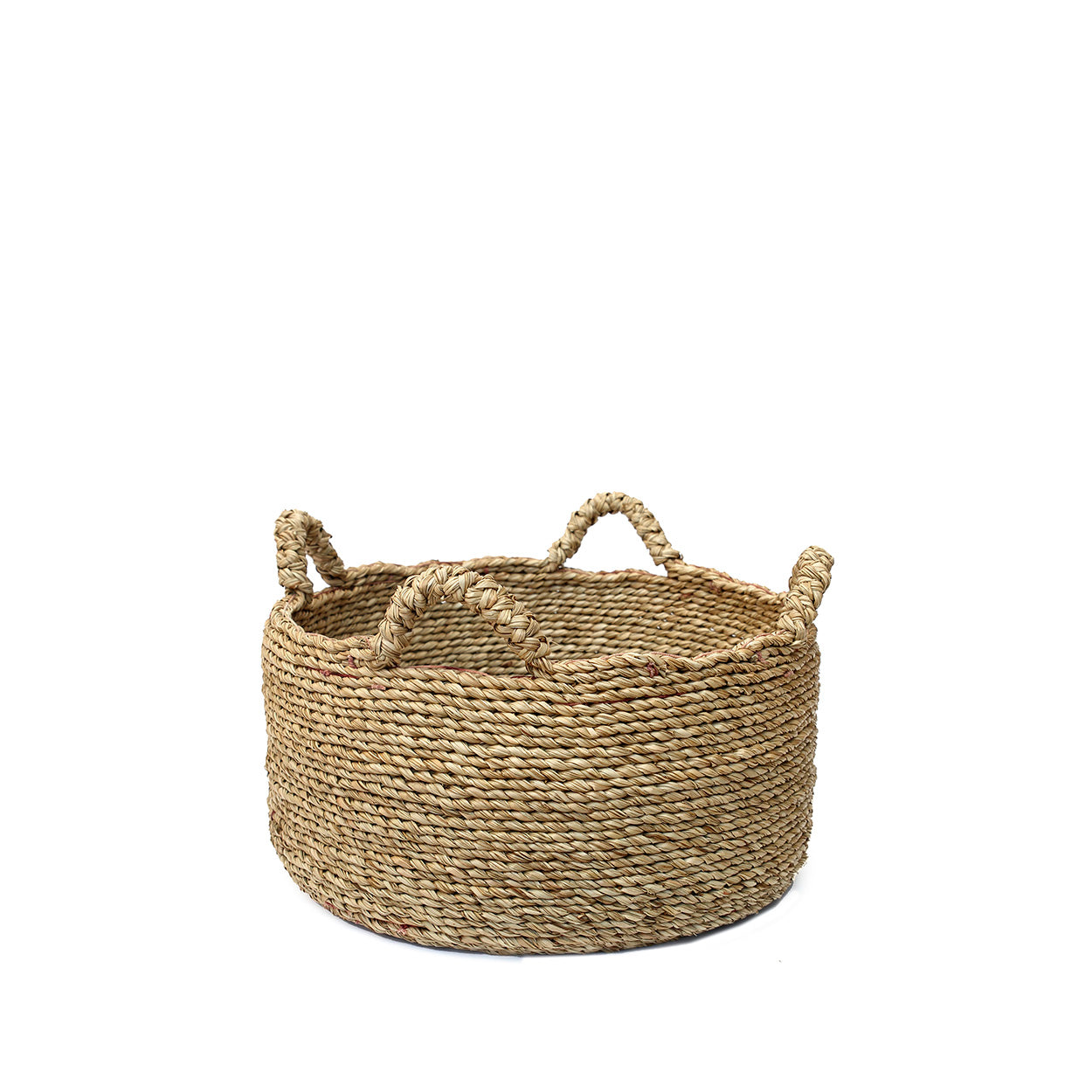 Les Quatre Mains Baskets - Natural - S in seagrass — handmade luxury storage basket curated by Laiyahome
