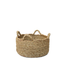 Les Quatre Mains Baskets - Natural - S in seagrass — handmade luxury storage basket curated by Laiyahome