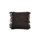 The Oh My Gee Cushion Cover - Black Navy - 40x40 in cotton — handmade luxury cushion cover curated by Laiyahome