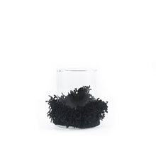 The Oh My Gee Candle Holder - Black Velvet - M in velvet — handmade luxury tea light holder curated by Laiyahome