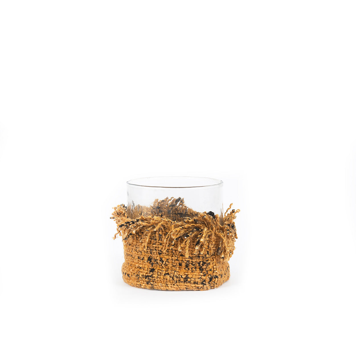 The Oh My Gee Candle Holder - CinnamonB - S in cotton — handmade luxury tea light holder curated by Laiyahome