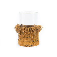 The Oh My Gee Candle Holder - Cinnamon Black - XXL in cotton — handmade luxury tea light holder curated by Laiyahome
