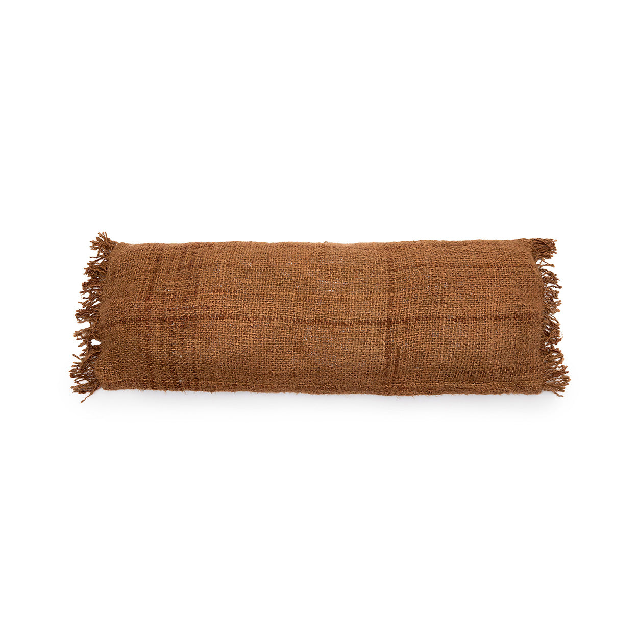 The Oh My Gee Cushion Cover - Brown - 35x100 in cotton — handmade luxury cushion cover curated by Laiyahome
