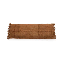 The Oh My Gee Cushion Cover - Brown - 35x100 in cotton — handmade luxury cushion cover curated by Laiyahome