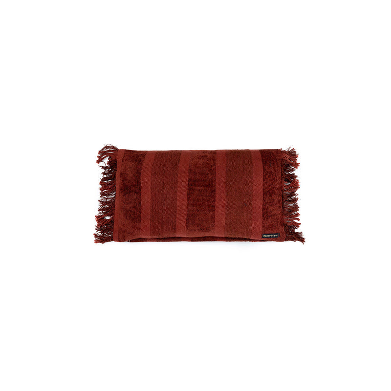 The Oh My Gee Cushion Cover - Burgundy Velvet - 30x50 in velvet — handmade luxury cushion cover curated by Laiyahome