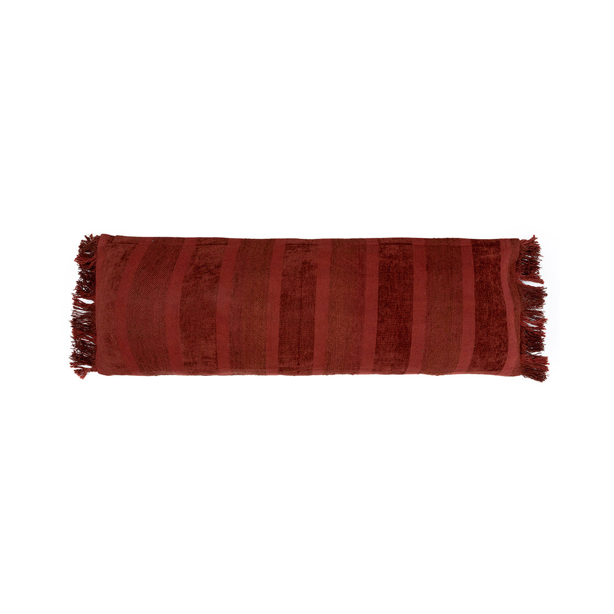 The Oh My Gee Cushion Cover - Burgundy Velvet - 35x100 in velvet — handmade luxury cushion cover curated by Laiyahome