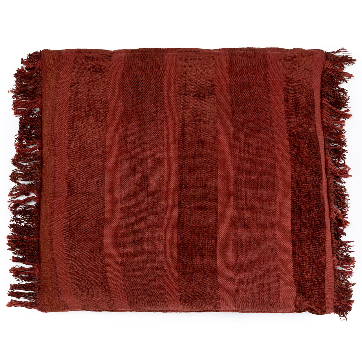 The Oh My Gee Cushion Cover - Burgundy Velvet - 60x60 in velvet — handmade luxury cushion cover curated by Laiyahome