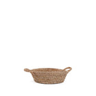 The Raffia Basket Trays - Natural - S in raffia — handmade luxury storage basket curated by Laiyahome