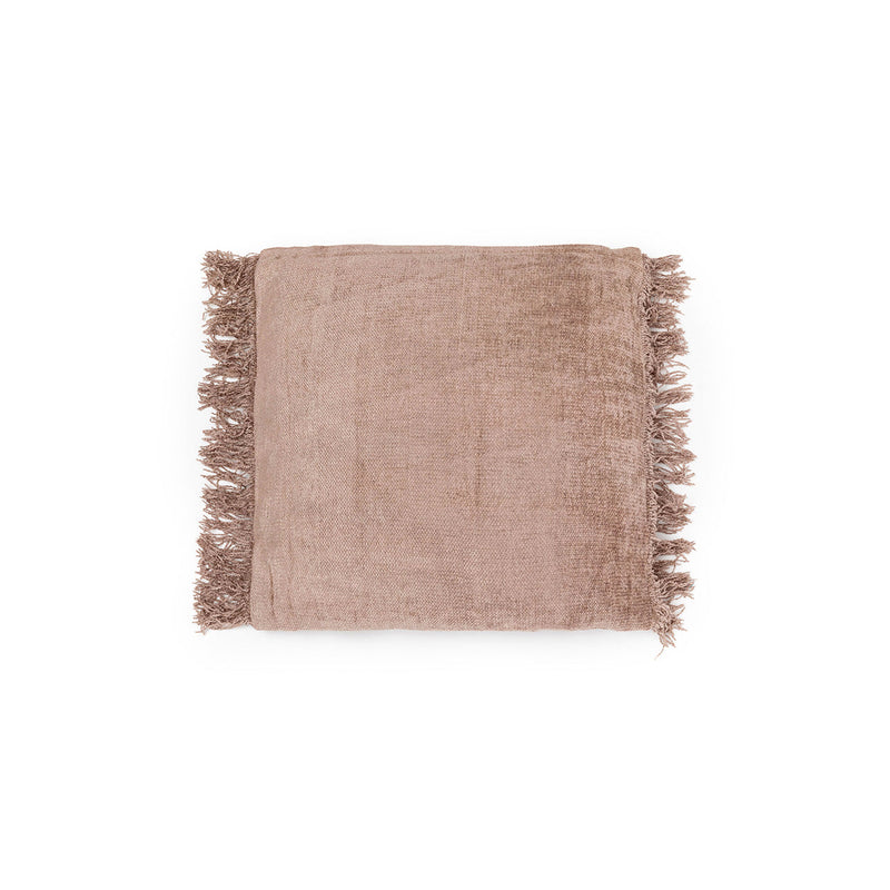 The Oh My Gee Cushion Cover - Concrete Velvet - 40x40 in velvet — handmade luxury cushion cover curated by Laiyahome