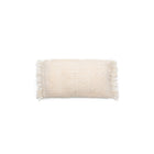 The Oh My Gee Cushion Cover - Cream - 30x50 in cotton — handmade luxury cushion cover curated by Laiyahome