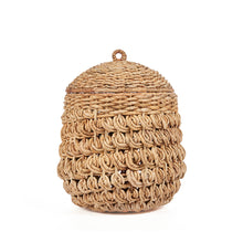 The Tarajih Basket - Natural - M in palm leaf — handmade luxury storage basket curated by Laiyahome