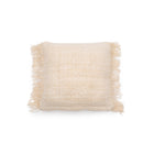 The Oh My Gee Cushion Cover - Cream - 40x40 in cotton — handmade luxury cushion cover curated by Laiyahome