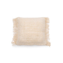 The Oh My Gee Cushion Cover - Cream - 40x40 in cotton — handmade luxury cushion cover curated by Laiyahome
