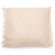 The Oh My Gee Cushion Cover - Cream - 60x60 in cotton — handmade luxury cushion cover curated by Laiyahome