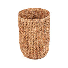 The Rumih Basket - Natural in palm leaf — handmade luxury storage basket curated by Laiyahome