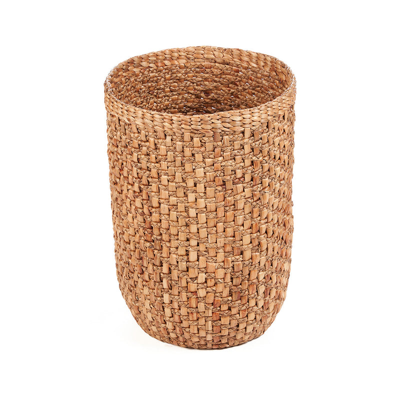 The Rumih Basket - Natural in palm leaf — handmade luxury storage basket curated by Laiyahome
