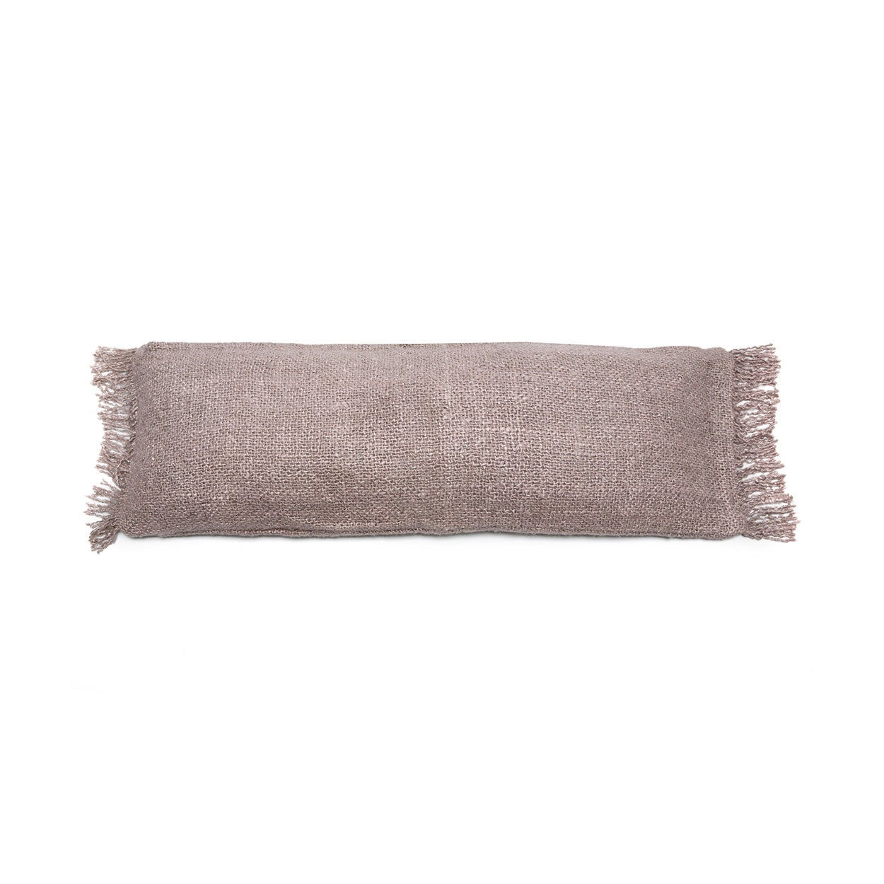 The Oh My Gee Cushion Cover - Pearl Grey - 35x100 in cotton — handmade luxury cushion cover curated by Laiyahome