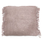 The Oh My Gee Cushion Cover - Pearl Grey - 60x60 in cotton — handmade luxury cushion cover curated by Laiyahome